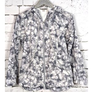 ATHLETA Catalina UPF Rain Jacket Hooded Seam-Sealed Running Outdoors Size XS
